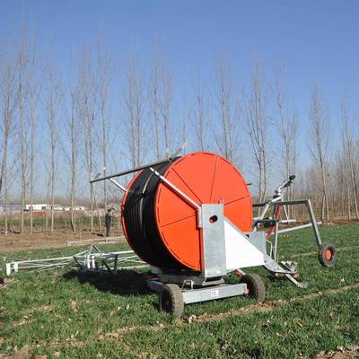 志成农用高效节水喷灌机 JP75-300灌溉机 水涡轮驱动喷灌机厂家直供